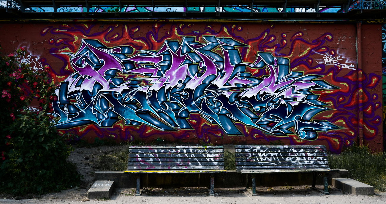 Graffiti Wall - Photo by pilotpirx - hamburg, germany, graffiti