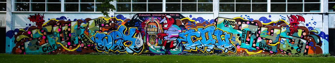 Graffiti Wall - Photo by pilotpirx - jbcb, jukeboxcowboys, hamburg