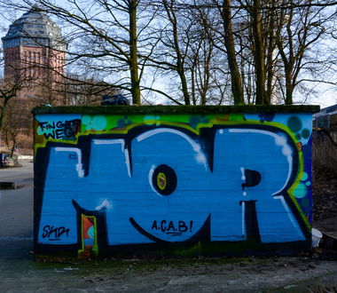 Graffiti Bombing - Photo by pilotpirx - hamburg, germany, urban