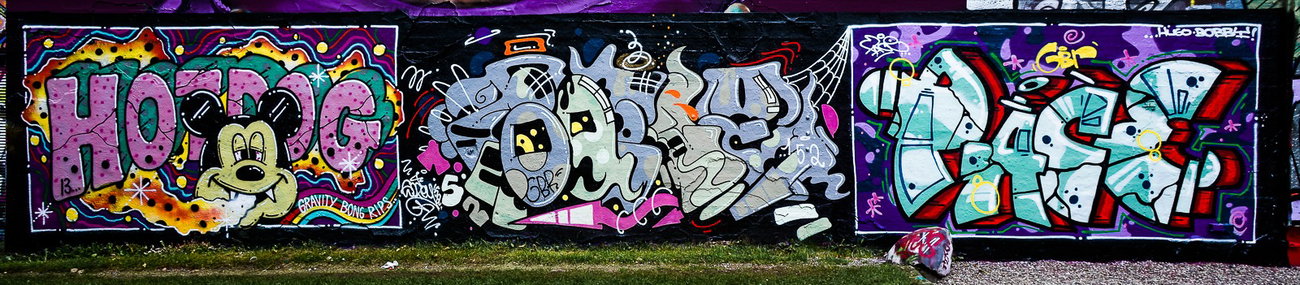 Graffiti Wall - Photo by pilotpirx - hamburg, germany, urban (2017)