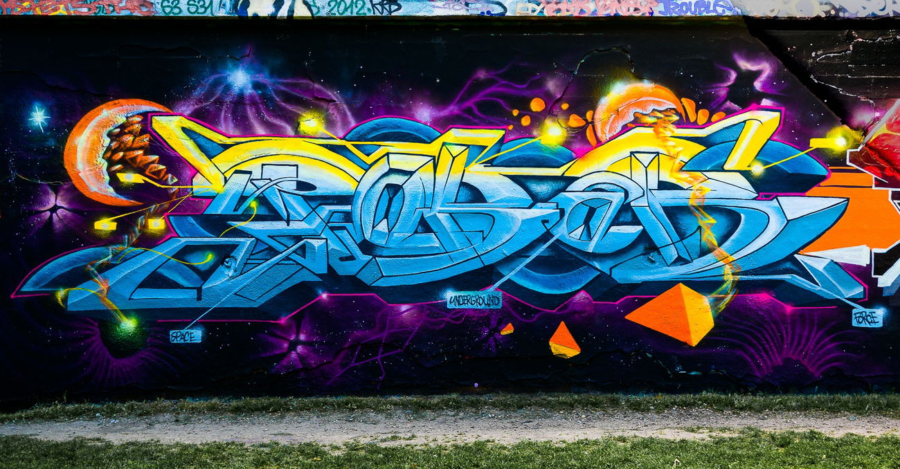 Graffiti Wall - Photo by pilotpirx - hamburg, germany, urban (2018)