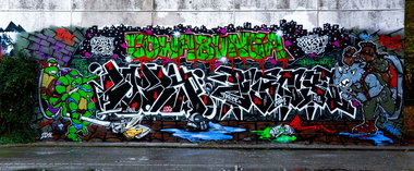 Graffiti Wall - Photo by pilotpirx - frost, 187, hamburg