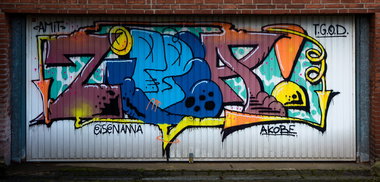 Graffiti Wall - Photo by pilotpirx - hamburg, germany, urban (2017)