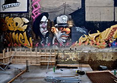 Graffiti Wall - Photo by pilotpirx - einz, eins, hamburg