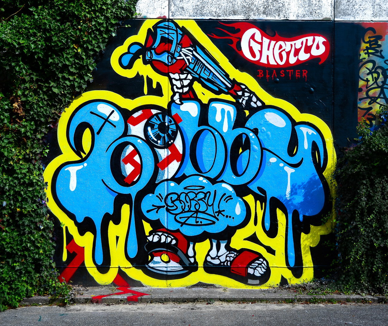 Graffiti Wall - Photo by pilotpirx - hamburg, germany, urban