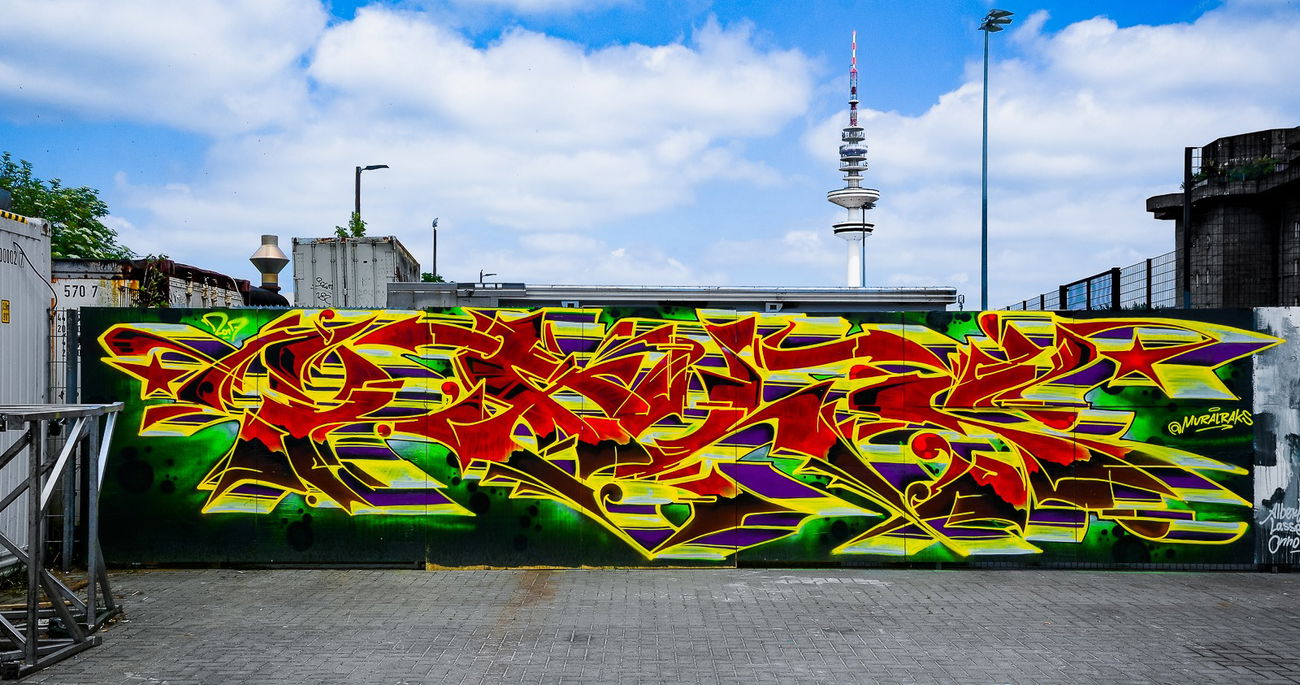 Graffiti Wall - Photo by pilotpirx - millerntorgallery7, mtg, mtg7 (2017)