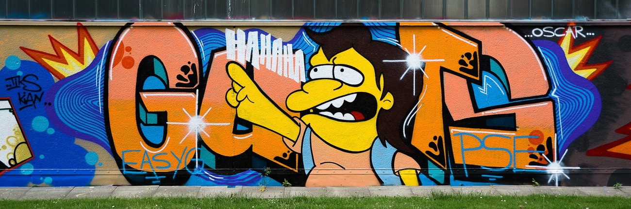 Graffiti Wall - Photo by pilotpirx - hamburg, germany, urban