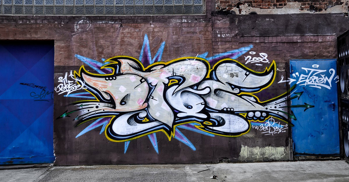 Graffiti Wall - Photo by pilotpirx - dtoe, hamburg, germany