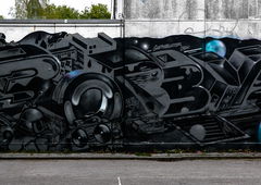 Graffiti Wall - Photo by pilotpirx - bobby, bobbyanalog, hamburg (2017)