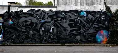 Graffiti Wall - Photo by pilotpirx - bobby, bobbyanalog, hamburg (2017)