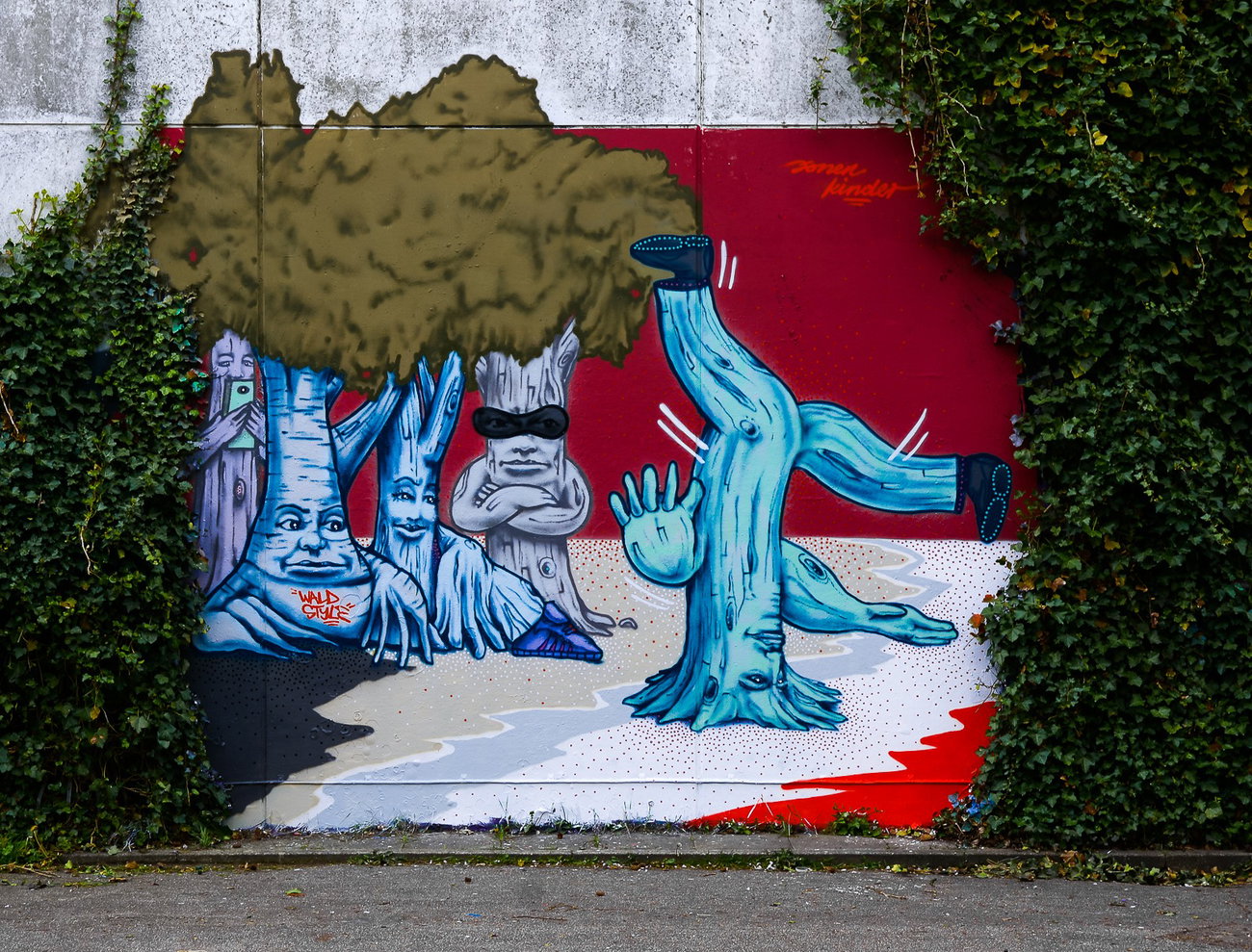 Graffiti Wall - Photo by pilotpirx - zonenkinder, hamburg, germany (2017)