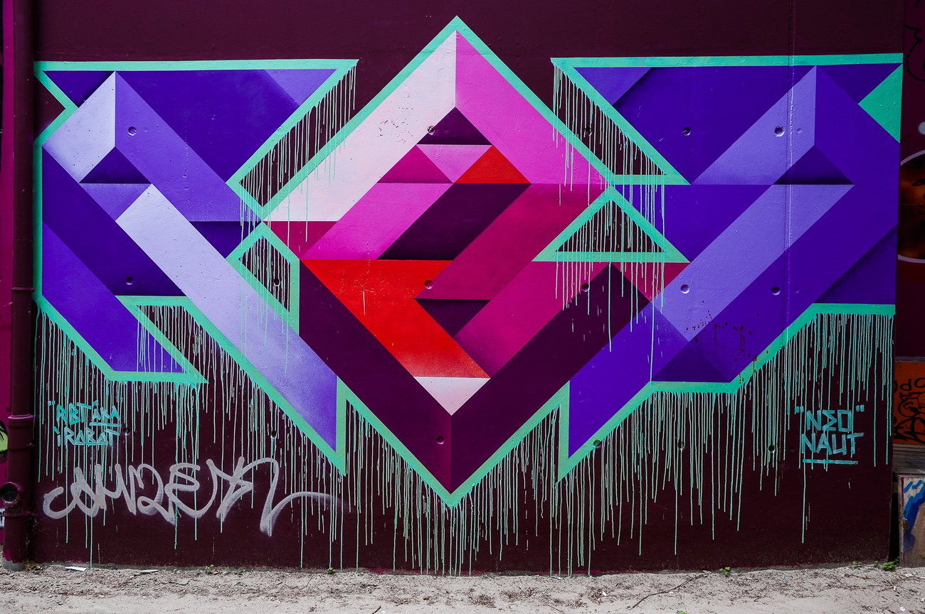 Graffiti Wall - Photo by pilotpirx - hamburg, germany, urban