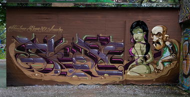 Graffiti Wall - Photo by pilotpirx - pacosanchez, paco, los