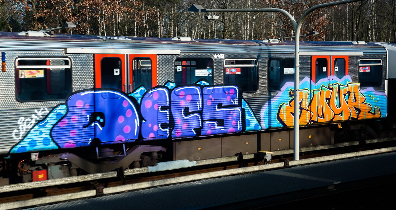 Graffiti Wall - Photo by pilotpirx - hamburg, germany, urban