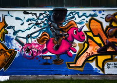 Graffiti Wall - Photo by pilotpirx - hamburg, germany, urban (2020)
