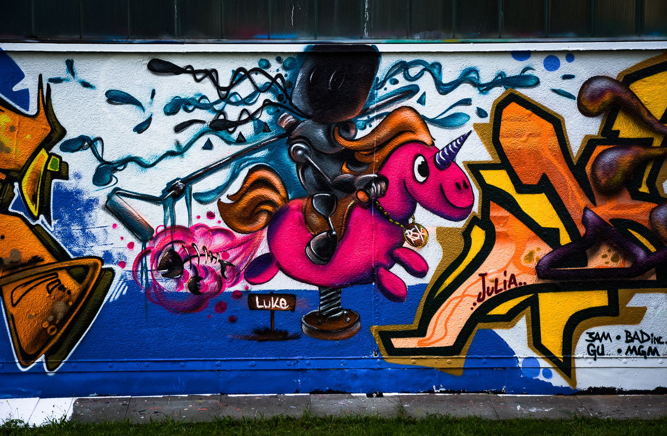 Graffiti Wall - Photo by pilotpirx - hamburg, germany, urban (2020)