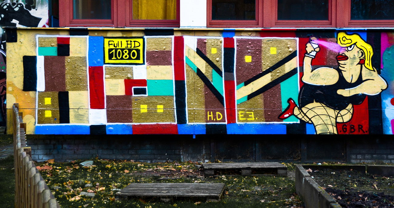 Graffiti Wall - Photo by pilotpirx - hamburg, germany, urban (2017)