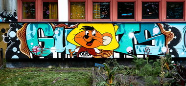 Graffiti Wall - Photo by pilotpirx - hamburg, germany, urban