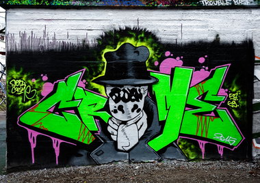 Graffiti Wall - Photo by pilotpirx - crime, hamburg, germany