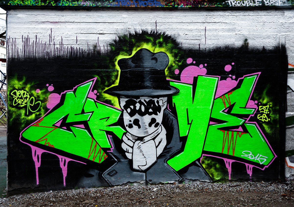 Graffiti Wall - Photo by pilotpirx - crime, hamburg, germany