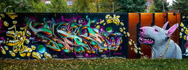 Graffiti Wall - Photo by pilotpirx - hamburg, germany, urban