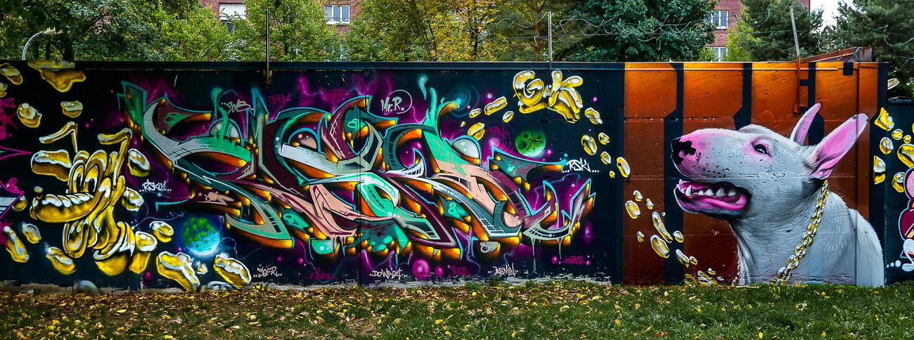 Graffiti Wall - Photo by pilotpirx - hamburg, germany, urban