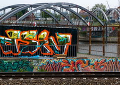 Graffiti Wall - Photo by pilotpirx - hamburg, germany, urban