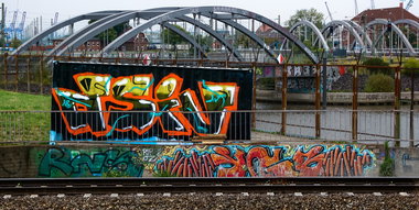 Graffiti Wall - Photo by pilotpirx - hamburg, germany, urban