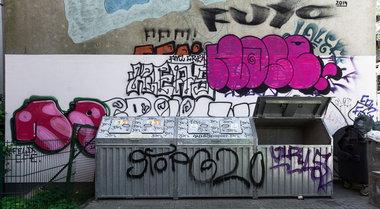 Graffiti Wall - Photo by pilotpirx - hamburg, germany, urban