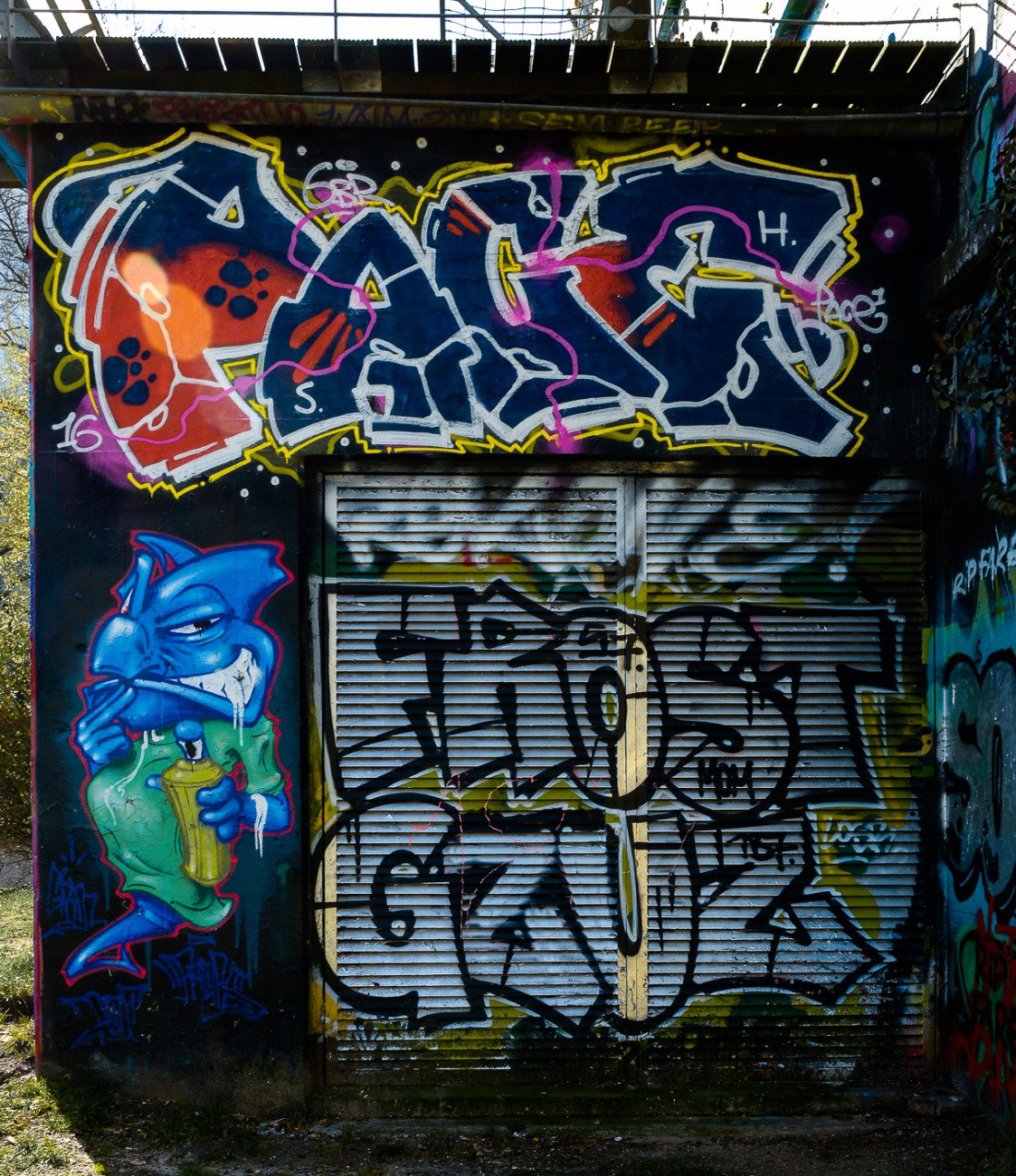 Graffiti Wall - Photo by pilotpirx - frost, 187, hamburg