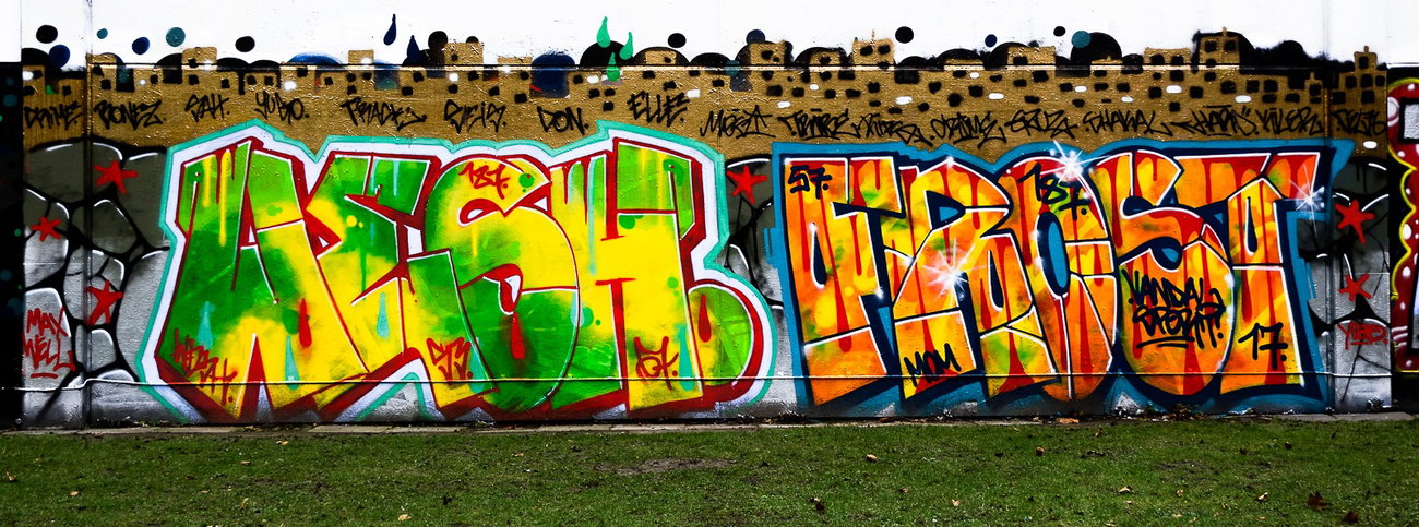 Graffiti Wall - Photo by pilotpirx - frost, wesh, hamburg