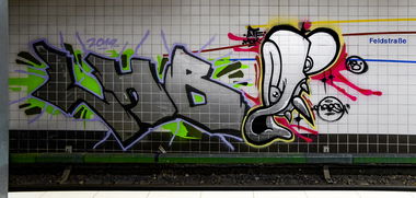 Graffiti Bombing - Photo by pilotpirx - hamburg, germany, urban (2018)