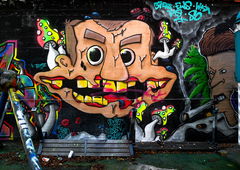 Graffiti Artwork - Photo by pilotpirx - hamburg, germany, urban