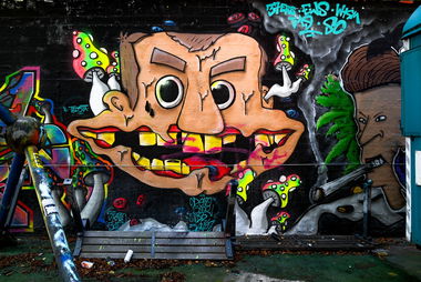 Graffiti Artwork - Photo by pilotpirx - hamburg, germany, urban