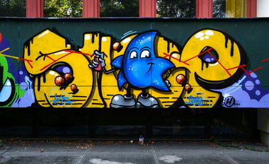 Graffiti Wall - Photo by pilotpirx - hamburg, germany, urban