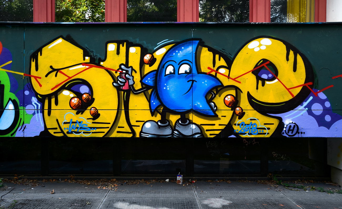 Graffiti Wall - Photo by pilotpirx - hamburg, germany, urban