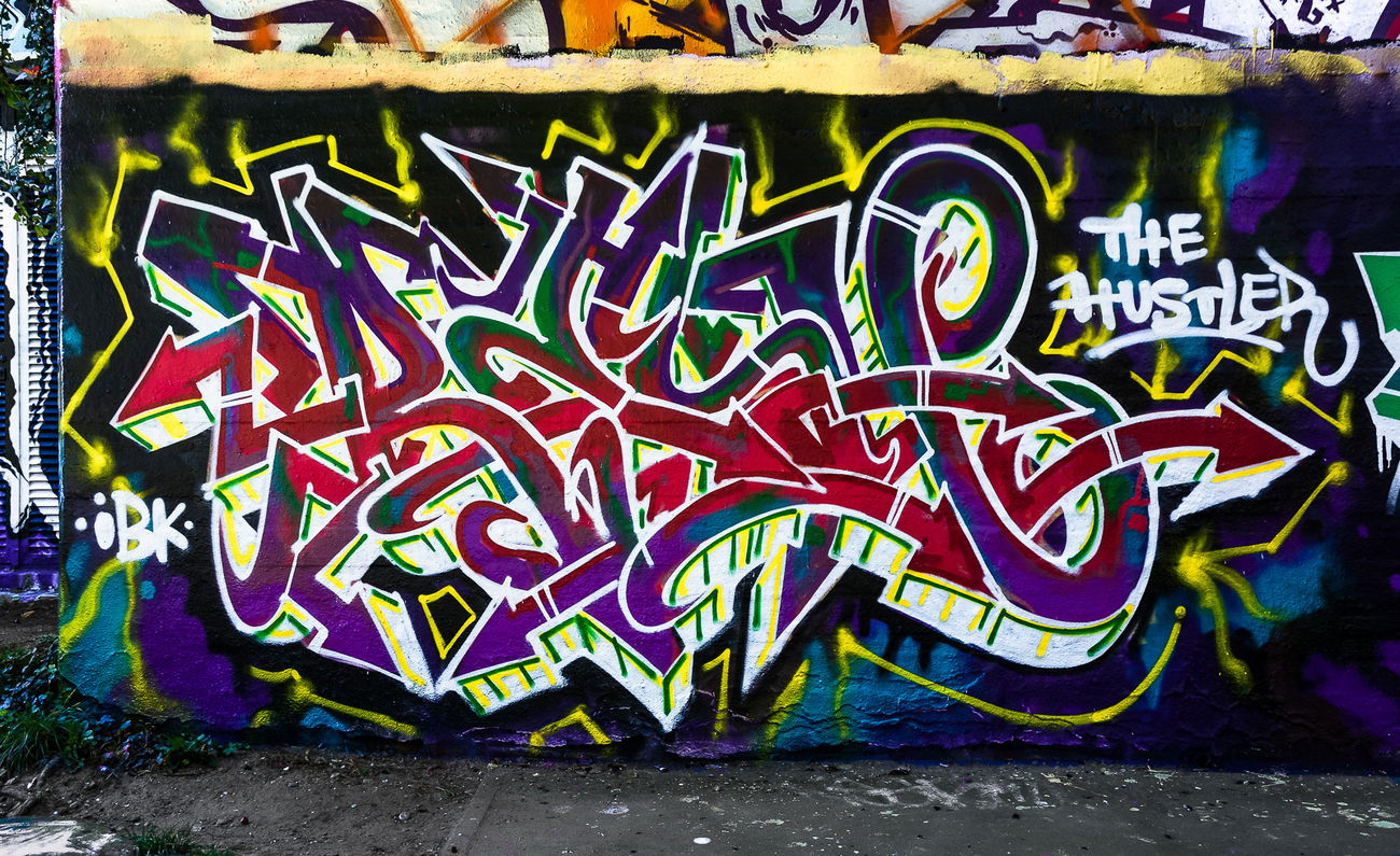 Graffiti Wall - Photo by pilotpirx - hamburg, germany, urban (2019)