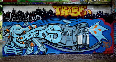 Graffiti Wall - Photo by pilotpirx - hamburg, germany, graffiti