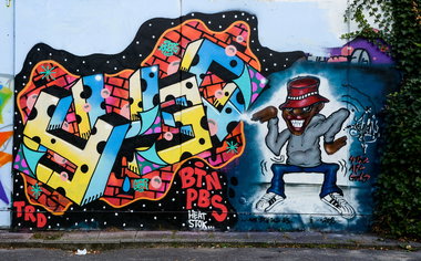 Graffiti Wall - Photo by pilotpirx - yugo, hamburg, germany (2016)