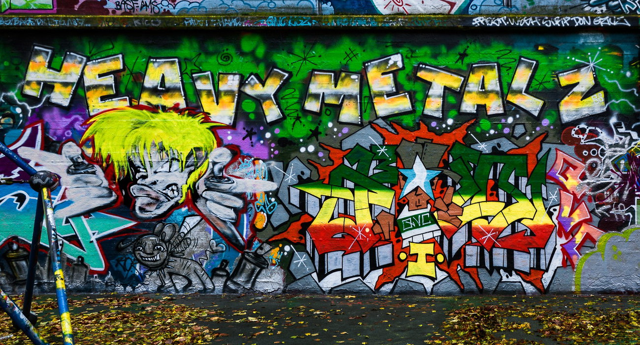Graffiti Wall - Photo by pilotpirx - hamburg, germany, urban (2017)