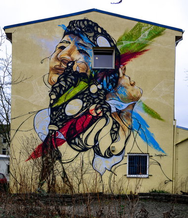 Graffiti Wall - Photo by pilotpirx - mural, hamburg, germany
