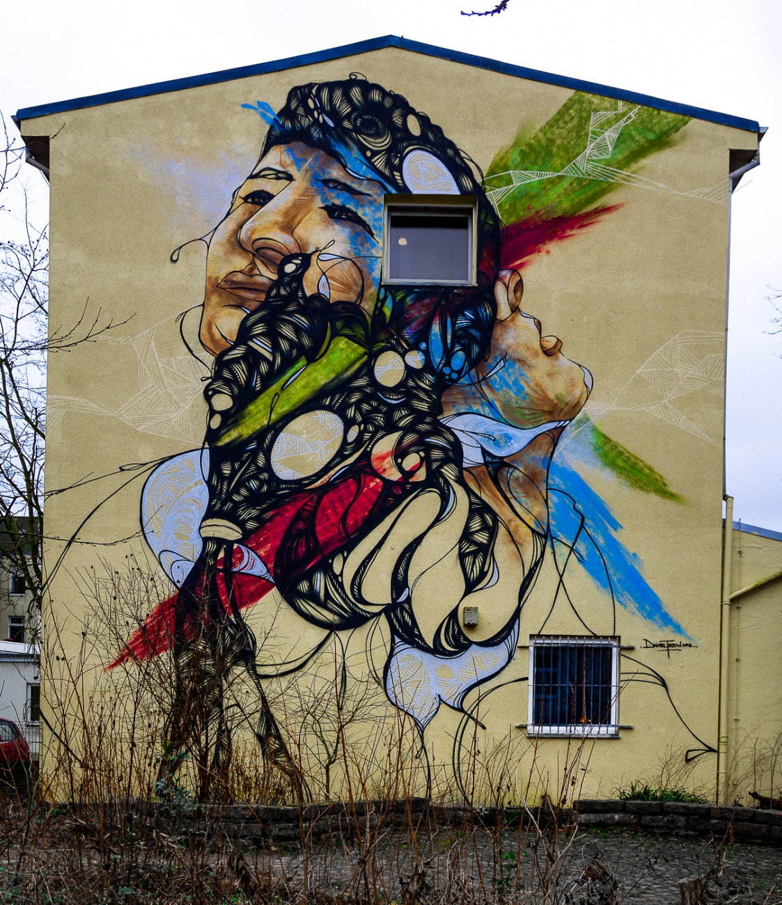 Graffiti Wall - Photo by pilotpirx - mural, hamburg, germany