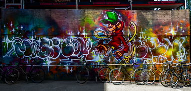 Graffiti Wall - Photo by pilotpirx - hamburg, germany, urban