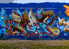 Graffiti Wall - Photo by pilotpirx - hamburg, germany, urban (2018)