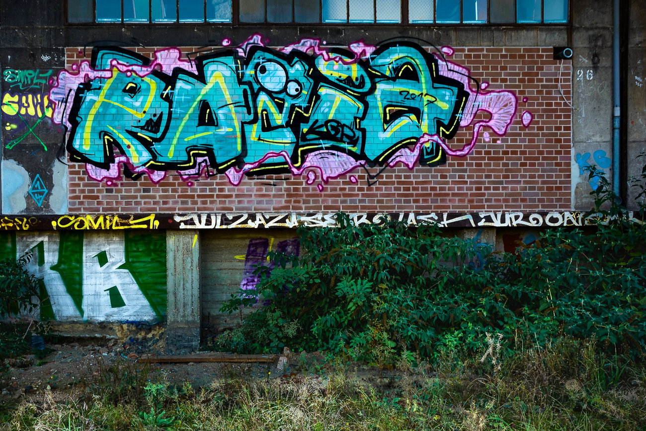 Graffiti Wall - Photo by pilotpirx - hamburg, germany, urban (2017)