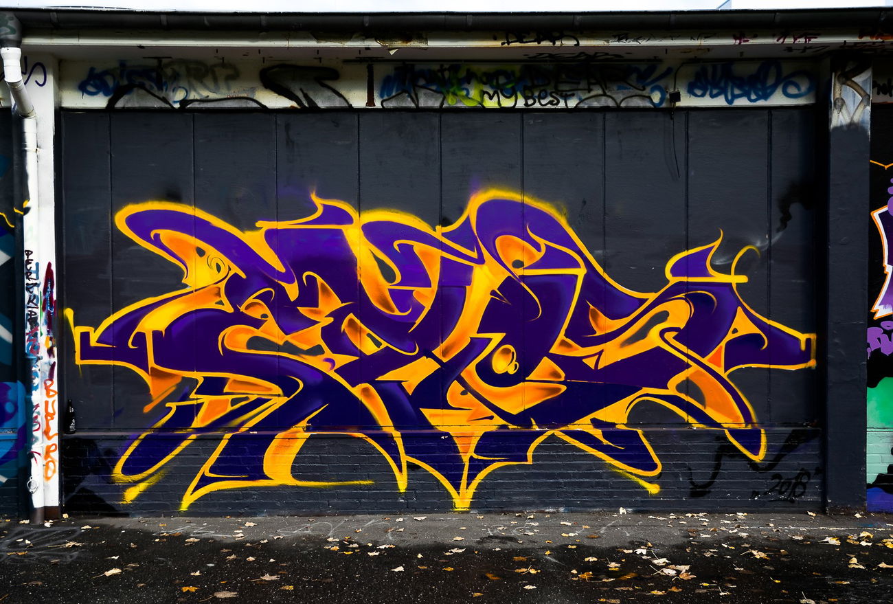 Graffiti Wall - Photo by pilotpirx - hamburg, germany, urban