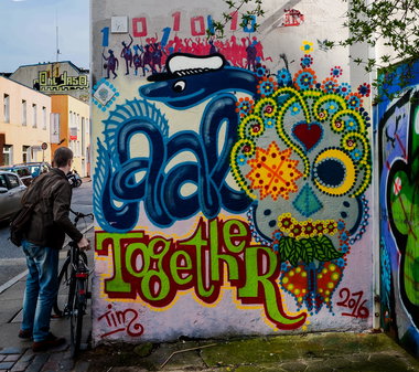 Graffiti Wall - Photo by pilotpirx - hamburg, germany, graffiti