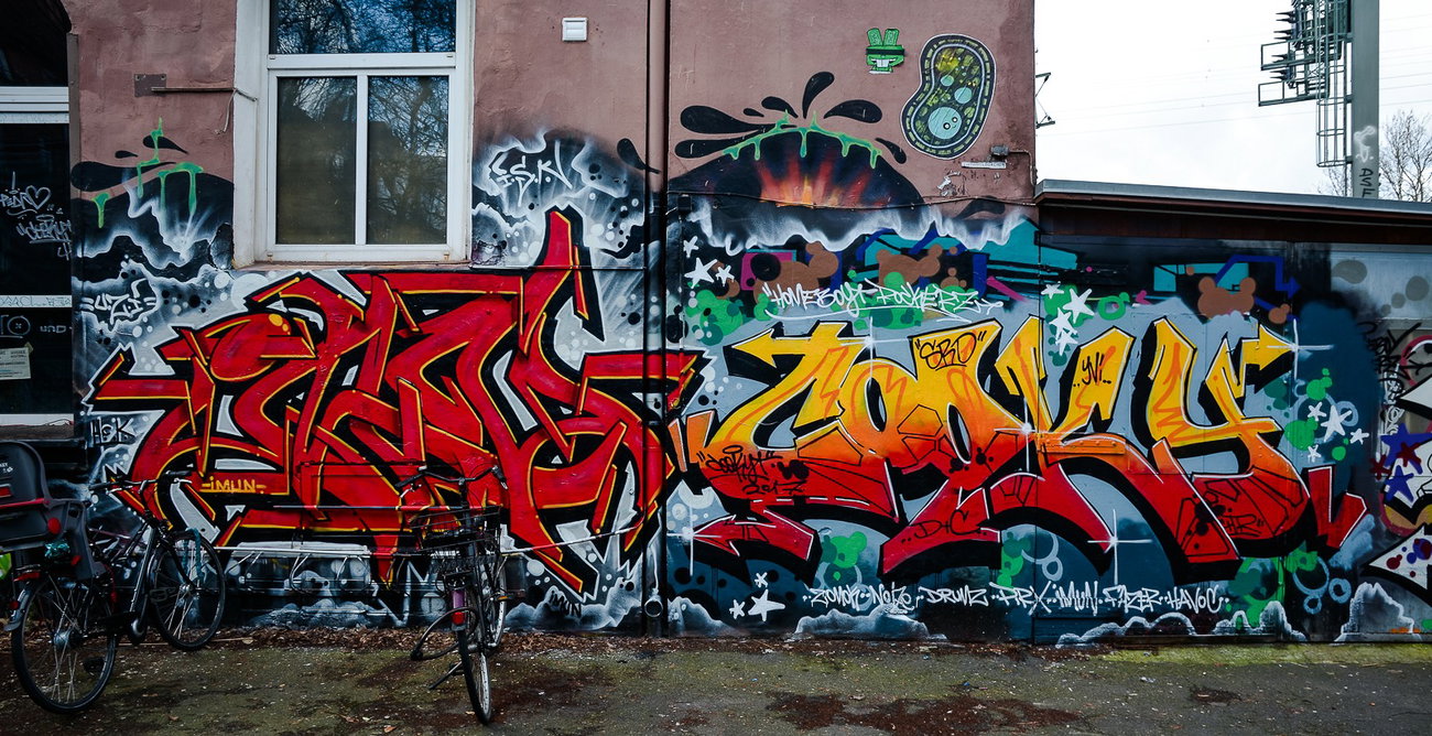 Graffiti Wall - Photo by pilotpirx - cooky, imun, hamburg (2017)