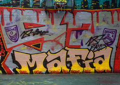 Graffiti Wall - Photo by pilotpirx - hamburg, germany, urban (2017)