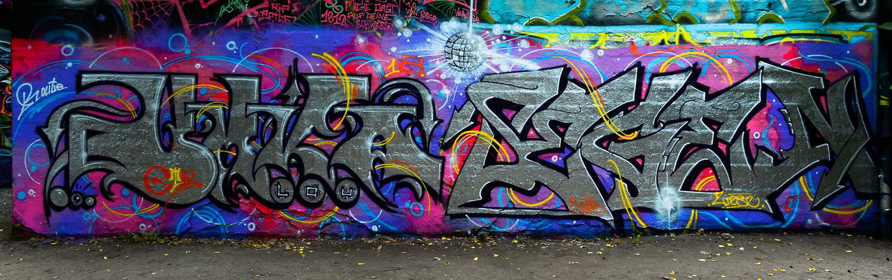 Graffiti Wall - Photo by pilotpirx - hamburg, germany, urban (2018)